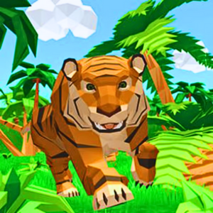 Unblocked Games Tiger Simulator 3D - Experience life as a wild tiger in 3D
